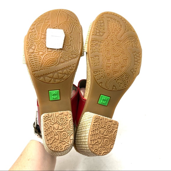 El Naturalista 5033T Mola Rafia Tibet heel sandals - Picture 8 of 11